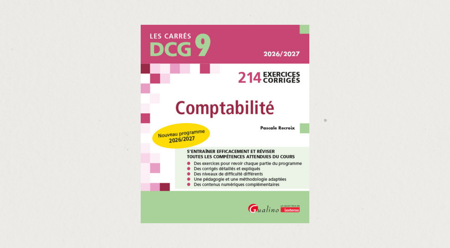 Illustration de l'article  DCG 9 - 214 Exercices corrigés de Comptabilité 2026-2027 - 6e édition
